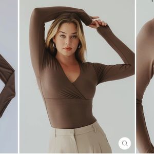 Klassy Network Wrap Long-Sleeve Brami